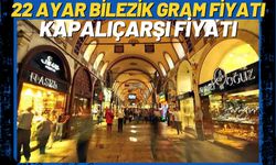 22 ayar bilezik gram fiyatı kapalıçarşı bugün canlı